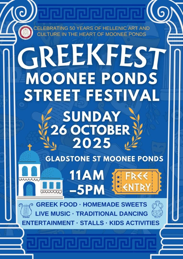 Greekfest Moonee Ponds Street Festival is here