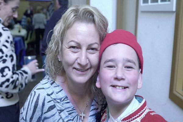 Anthony Kalaboukas with his mum Connie Kalaboukas