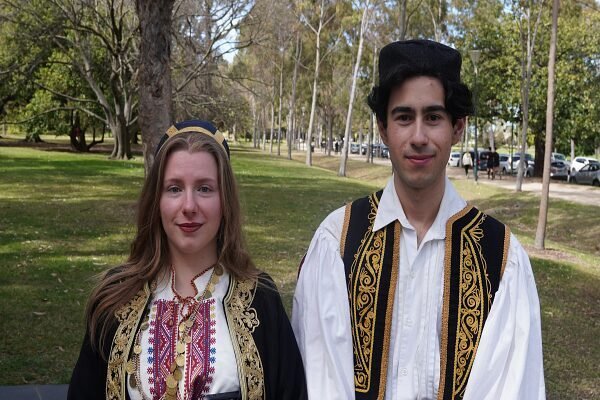 Wreath laying in Melbourne for the Anniversary of the Liberation of Tripolitsa