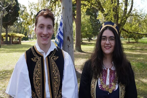 Wreath laying in Melbourne for the Anniversary of the Liberation of Tripolitsa